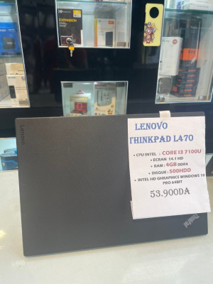 Lenovo ThinkPad L470, Intel® Core™ i3 de 7e génération