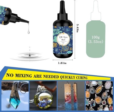 Résine UV Hard + Lampe UV