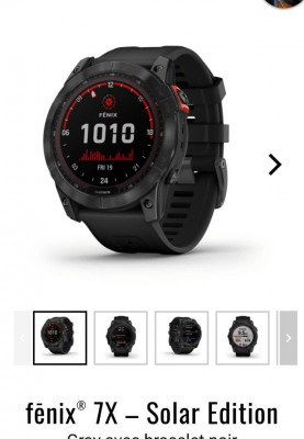 original-pour-hommes-montre-garmin-fenix-7x-solar-gps-bordj-el-kiffan-alger-algerie