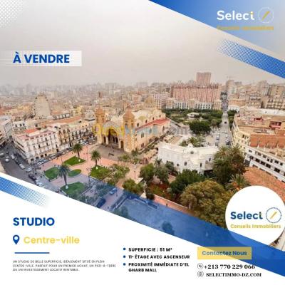 Vente Appartement Studio Oran Oran