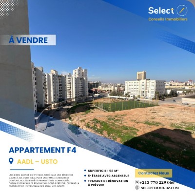 Vente Appartement F4 Oran Bir el djir
