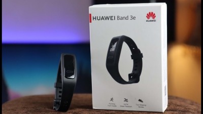 Huawei Band 3e - Bracelet connecté étanche 5ATM - Tracker Fitness - Batterie Haute Performance