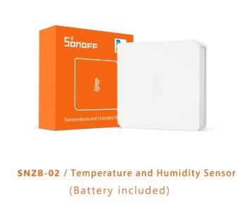 Capteur de température et d'humidité ZigBee SNZB-02 SONOFF 