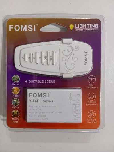 Télécommande FOMSI Y-14E 1000W*4 LIGHTING 4 LIGNE Blocs
