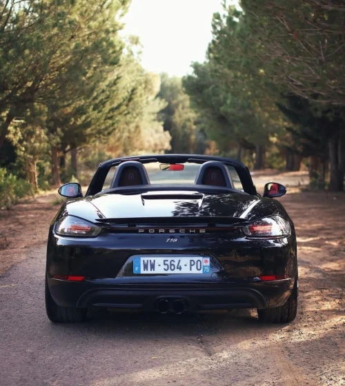 Location de voiture la rochelle Porsche Boxter 