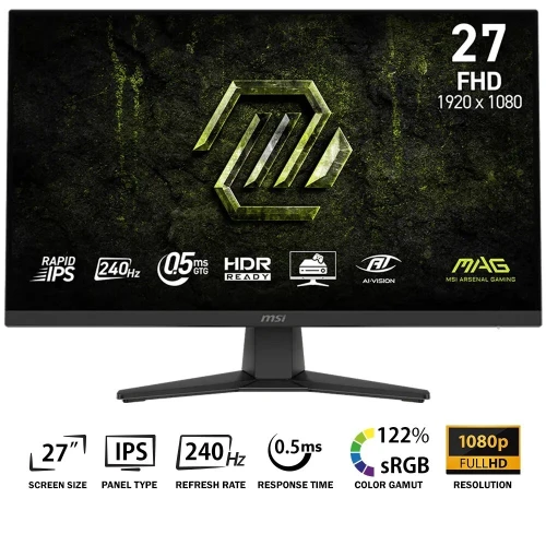 MSI MAG 272F X24 240Hz, Rapid IPS, FHD