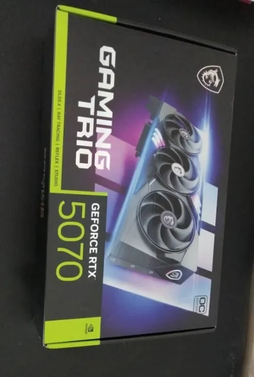 MSI GAMING TRIO GeForce RTX 5070 12GB GDDR7 BLACK