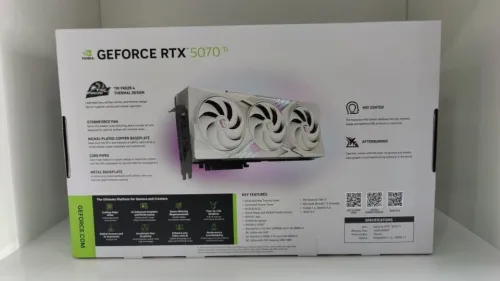PROMOTION EXCEPTIONNELLE : GeForce 5070 Ti 16G GAMING TRIO OC WHITE