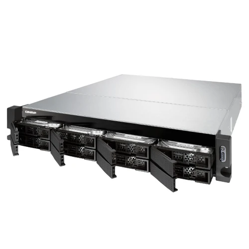 SERVEUR NAS BAIE DE STOCKAGE QNAP TS-853BU-RP-4G (8 BAIES) +  KIT RACK