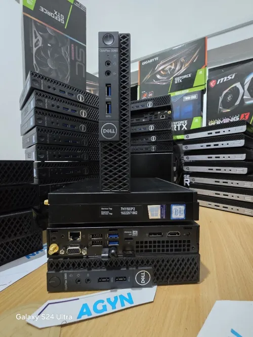 DELL OPTIPLEX 3060 MICRO SFF I3-8100T - 4GO RAM - SSD 128 GO, HDMI, WIFI, WINDOWS 11