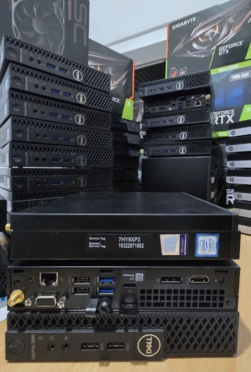 DELL OPTIPLEX 3060 MICRO SFF I3-8100T - 4GO RAM - SSD 128 GO, HDMI, WIFI, WINDOWS 11