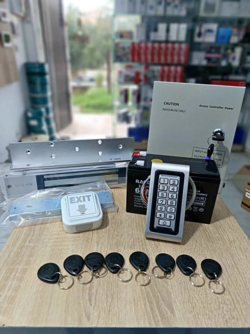 digicode control d'accès et ventouse électromagnétique