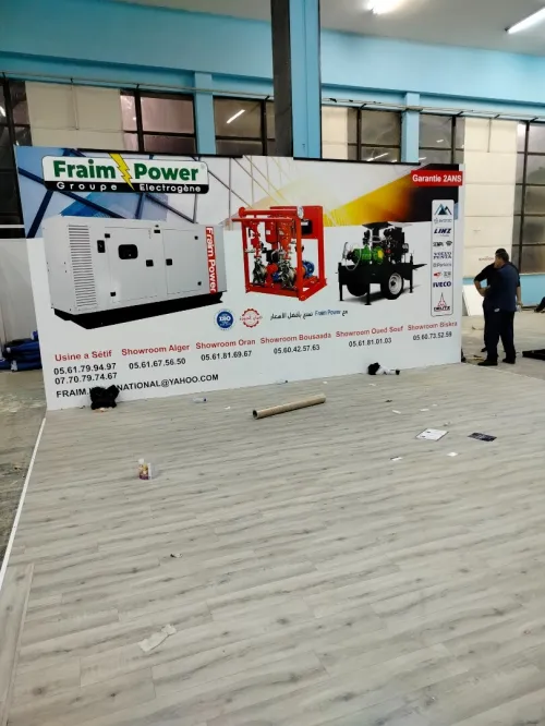 Conception et Réalisation de stand d'exposition 