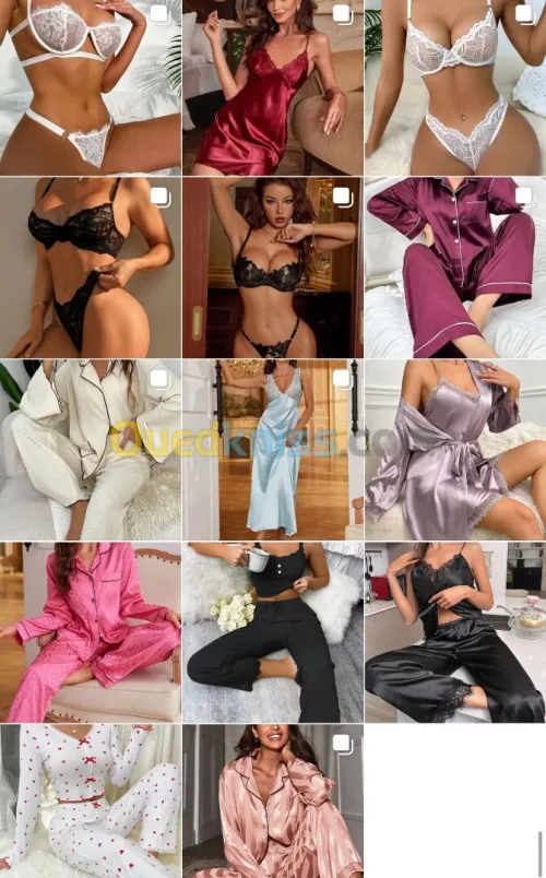 Sous vêtements et pyjamas