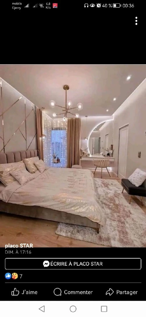 Décoration.. BA13... FAUT PLAFOND.... PVC.. PLACOPLATRE