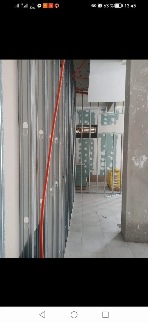 CLOISON BA13.. MUR BA13.. FAUT PLAFOND PLACO PLÂTRE... ENDUIT PEINTURE