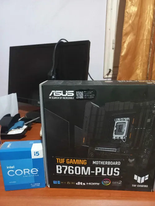  Processeur Intel Core i5 13600K avec  TUF GAMING B760M PLUS