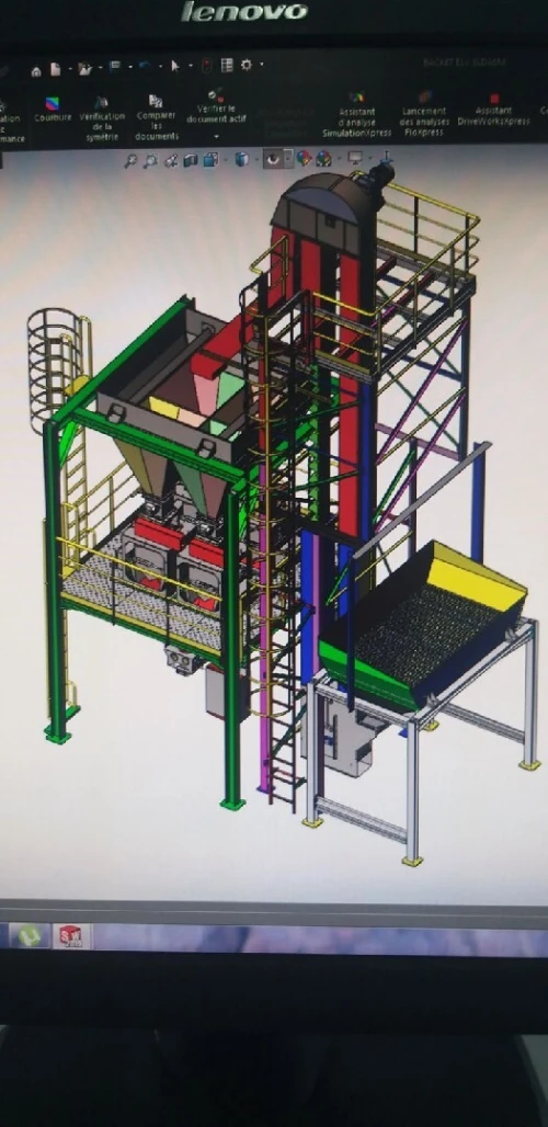 SOLIDWORKS Etude et conception mécanique et dessin technique freelance 