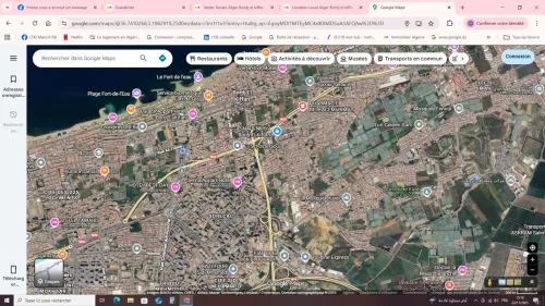 Vente Terrain Alger Bordj el kiffan