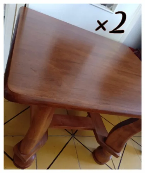 salon en bois être  7 palces 