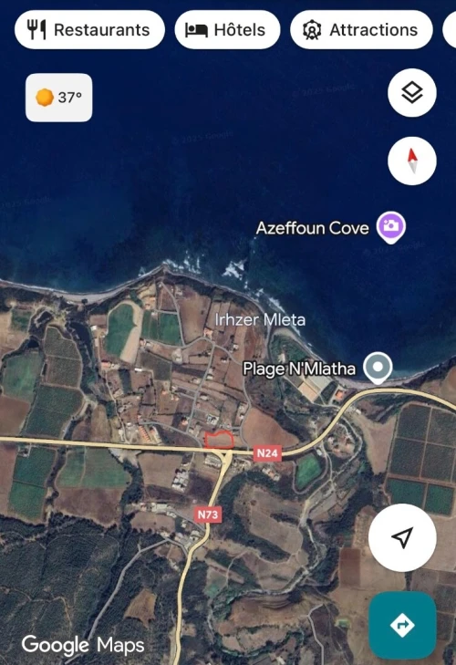 Vente Terrain Tizi Ouzou Azeffoun