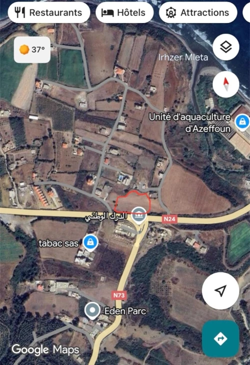 Vente Terrain Tizi Ouzou Azeffoun