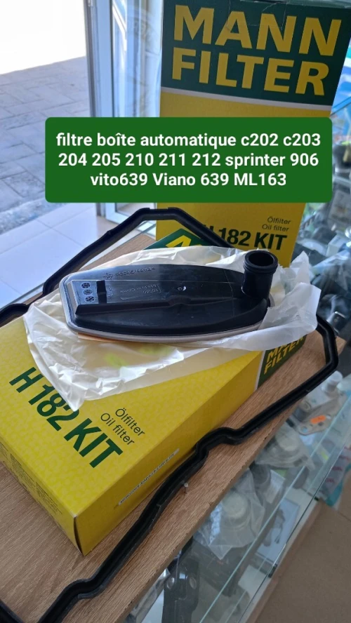 FILTRE BOITE AUTO MERCEDES 124 190 C202 C203 C204 C205 E210 E211 E212 E213 VITO AVEC ET SON JOIT