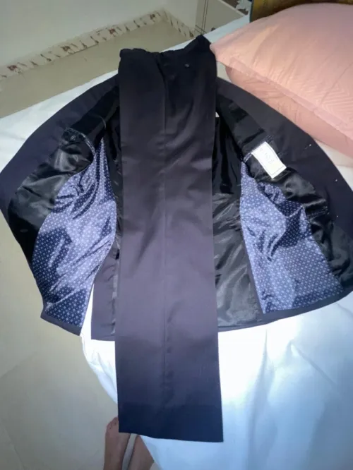Costume CERRUTI 1881 blue nuit original liquidation