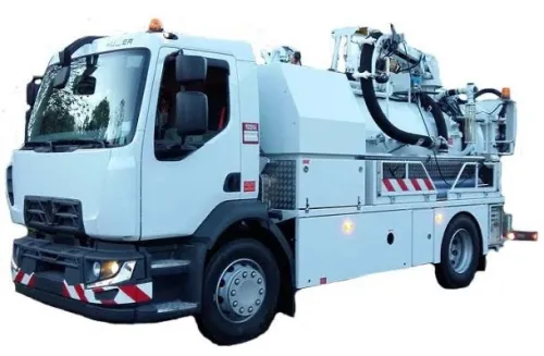 Camion Curage Des canalisation vidange fosses sceptique 
