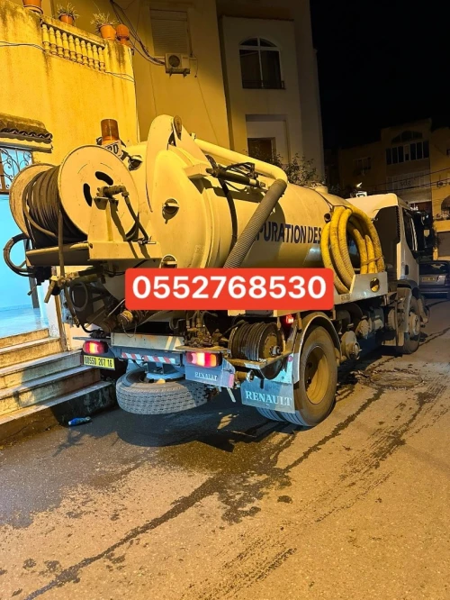 Camion nettoyage Dėbouchage curage vidange