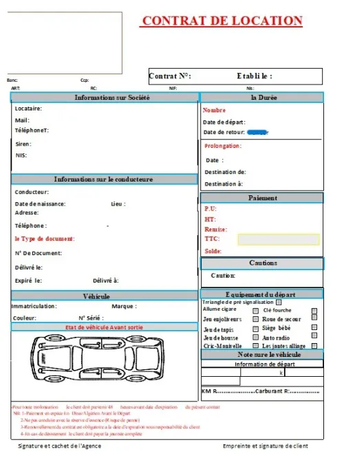 logiciel location voiture