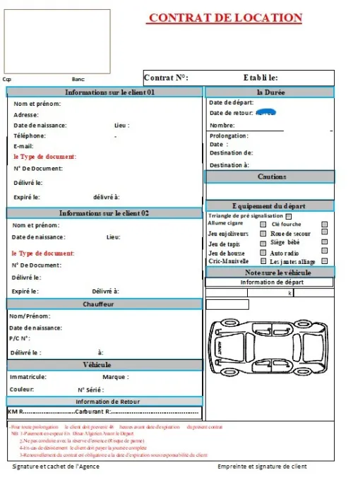 logiciel location voiture