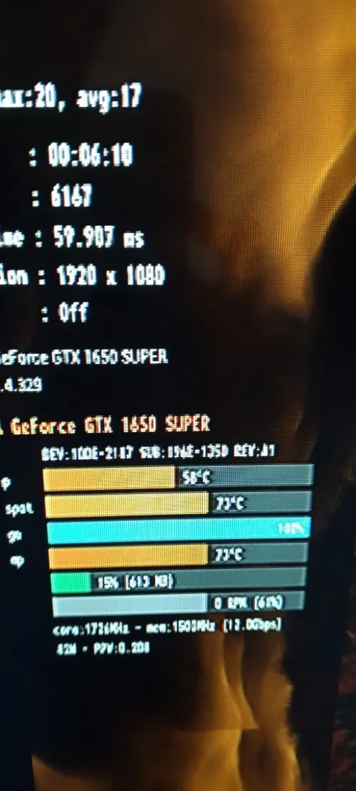 gtx1650super pny edition one fan