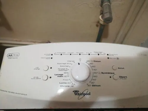Machine à laver Whirlpool