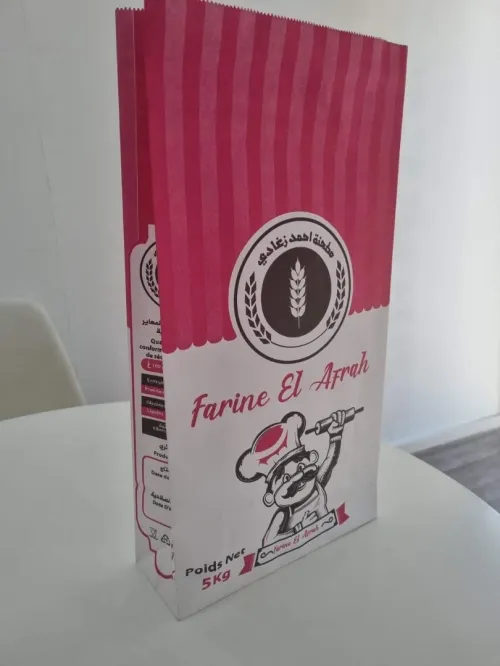 Sac 1kg 2 kg en papier kraft 