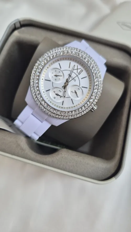 Fossil - montre pour femme d'origine blanche stella