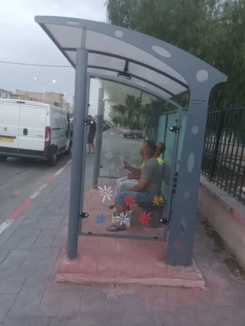 Abri bus Algérie 