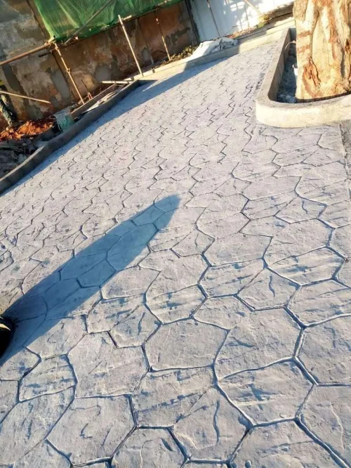 béton imprimé