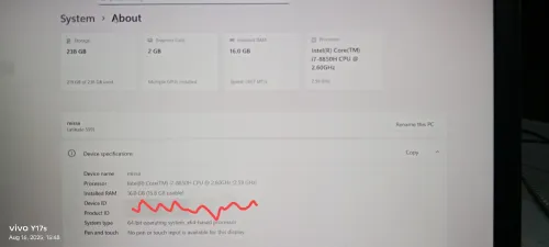 Dell Latitude 5591-i7-8850H (8th gen) 16GB RAM / SSD NVMe / Nvidia 2GB dedicated GPU /PC PRO RAPIDE 