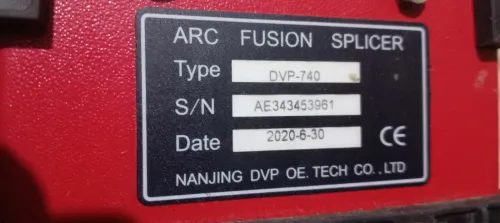Épisseuse à fusion optique DVP 740 Fibre optique DVP de haute qualité