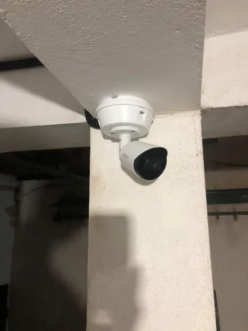 Installation caméra de surveillance avec garantie