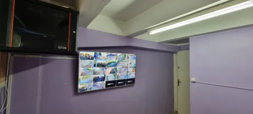 Installation caméra de surveillance avec garantie et autorisation