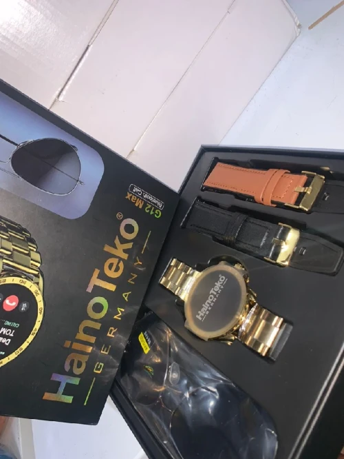 ساعة Haino Teko G12 Max الأصلية + هدايا (نظارات و3 أحزمة)