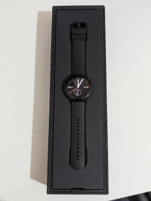 ساعة ذكية.  Amazfit Zepp E Circle Smart Watch