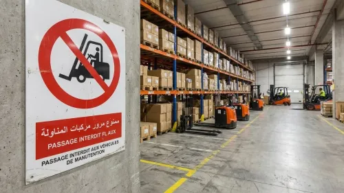 Autocollant & Panneau Signalisation Sécurité (Extincteur, Sortie, Danger, HSE) - Prix Gros/Détail