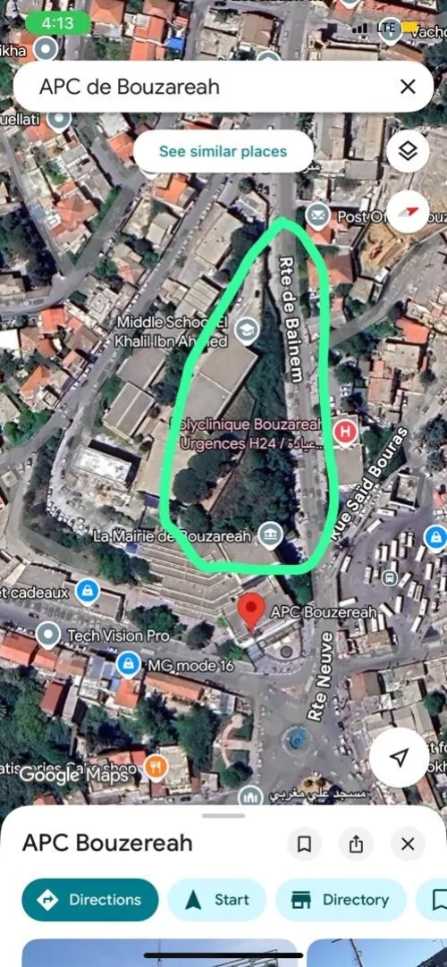 Vente Terrain Alger Bouzareah
