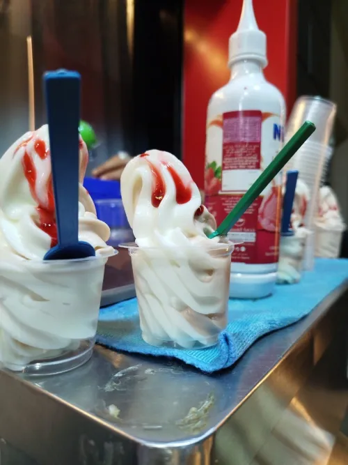 Machine ice cream 