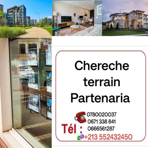 Cherche achat Terrain Oran Sidi maarouf