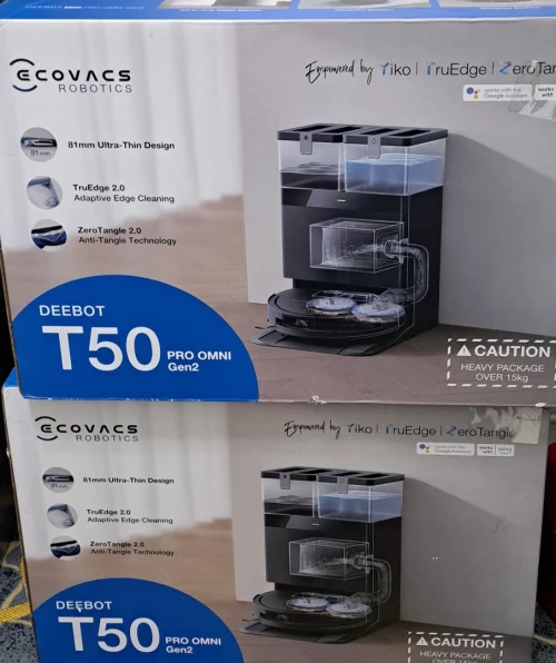Aspirateur Robot Laveur Avec Station ECOVACS DEEBOT T50 MAX PRO OMNI Gen2