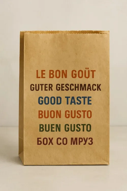  Sacs en Papier Kraft Avec ou Sans Poignées